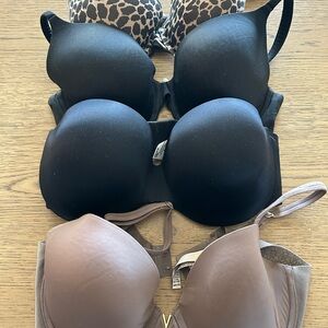 Maidenform Black, Brown, Leopard Print Bras